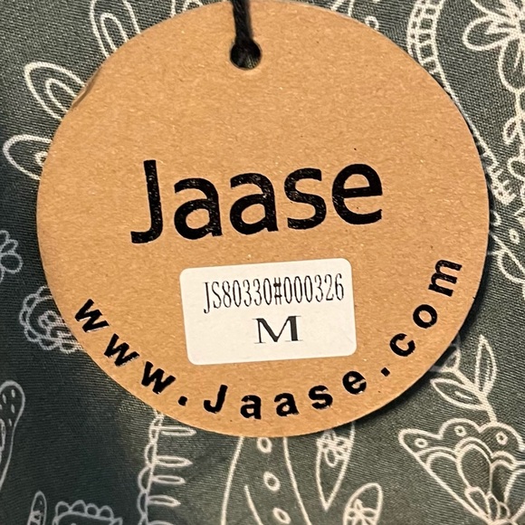 Jaase • NWT Constance Green Paisley Wrap Top - Picture 6 of 6